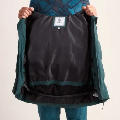 Davos Mens Shower Resistant Insulated Ski Jacket - Dark Turquoise