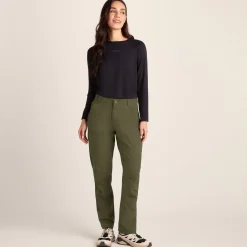 Denver Womens Walking Trousers Long - Khaki