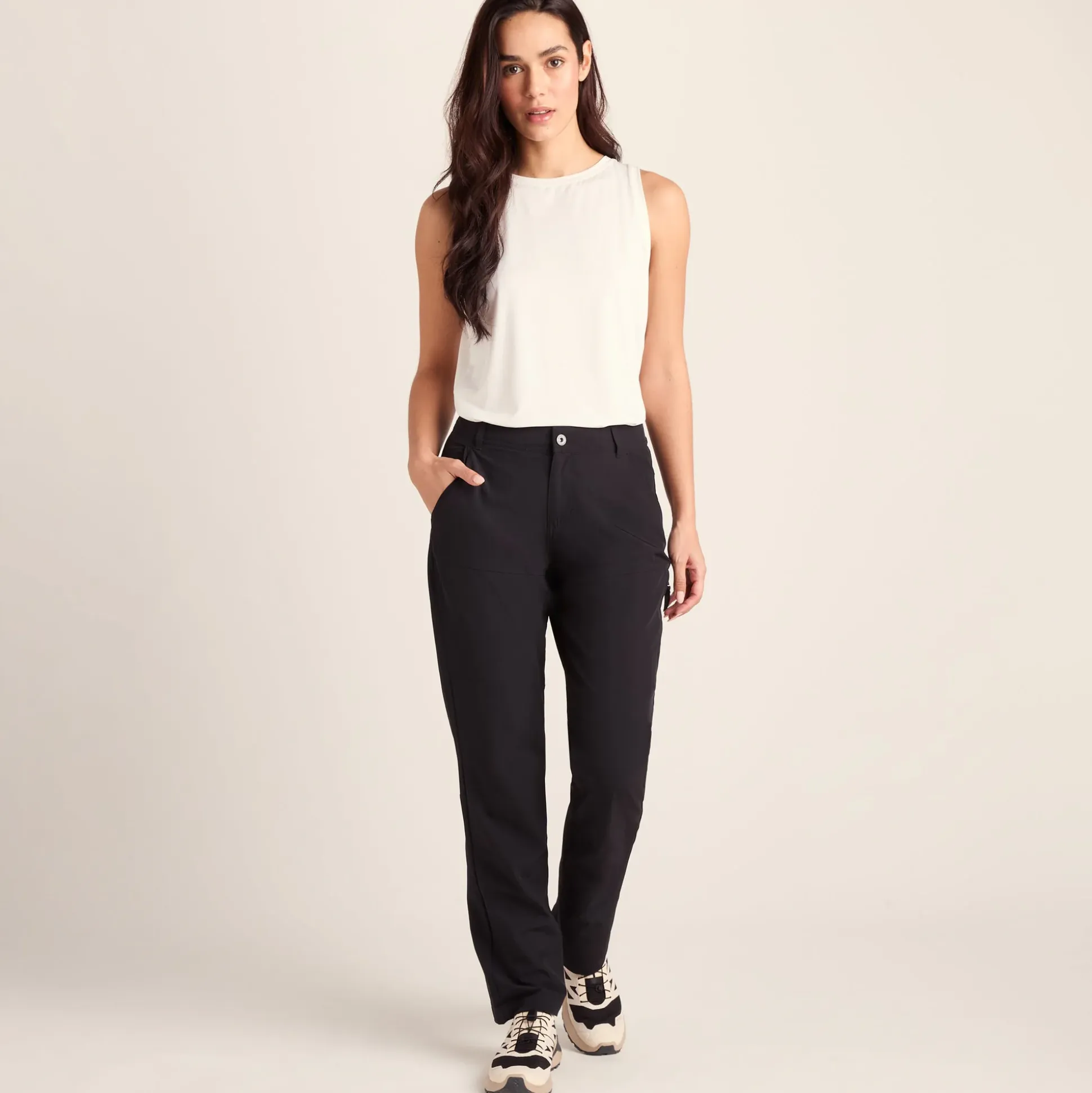 Denver Womens Walking Trousers Regular - Black