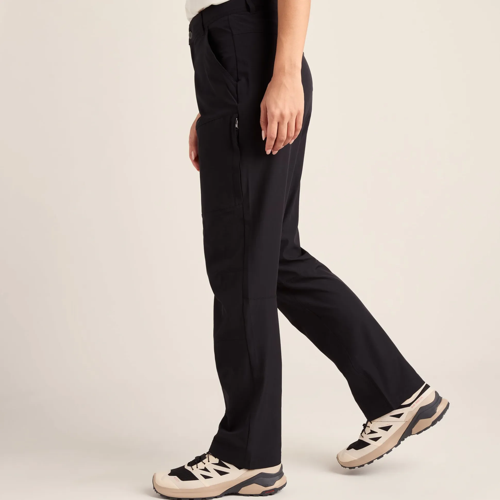 Denver Womens Walking Trousers Regular - Black