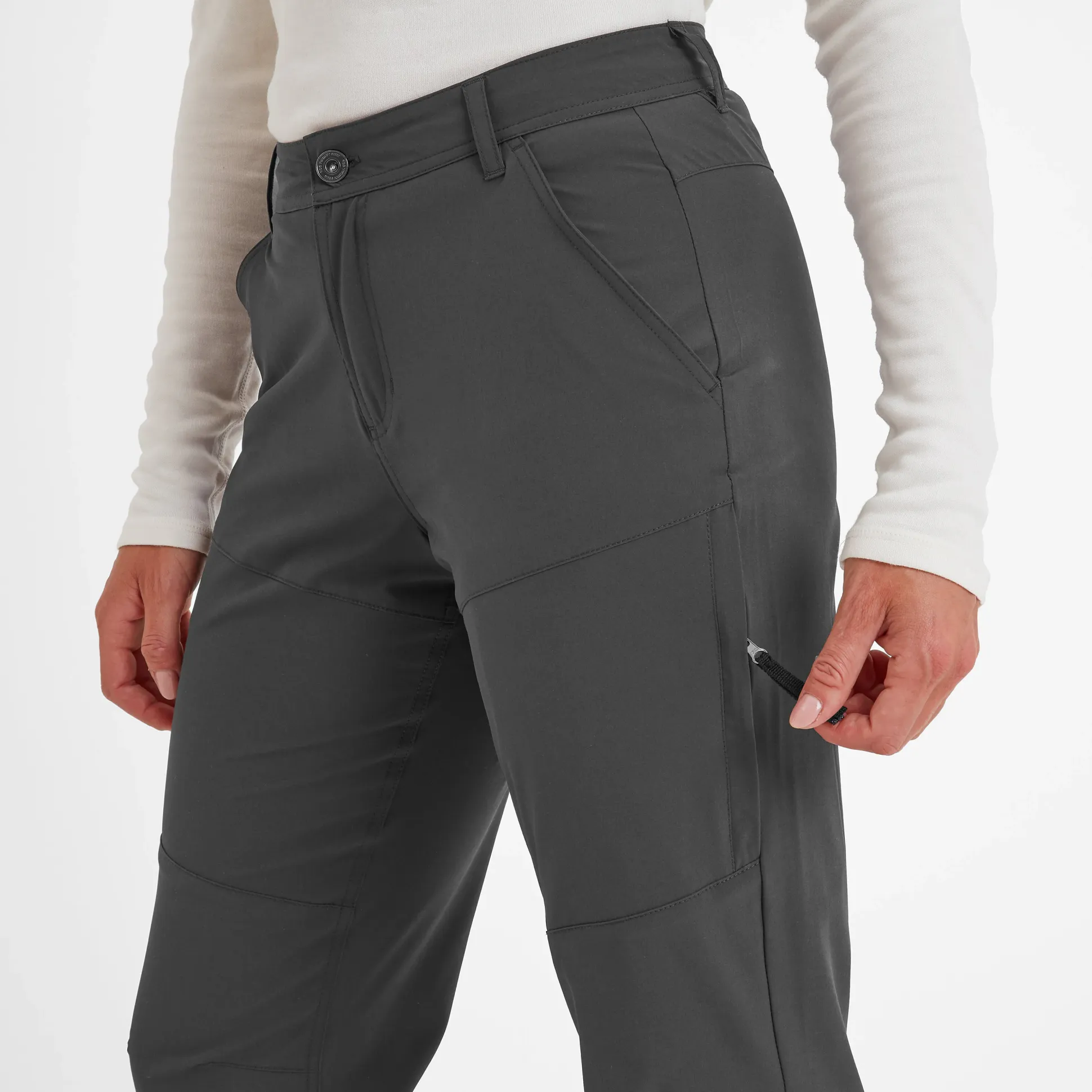 Denver Womens Walking Trousers Regular - Storm