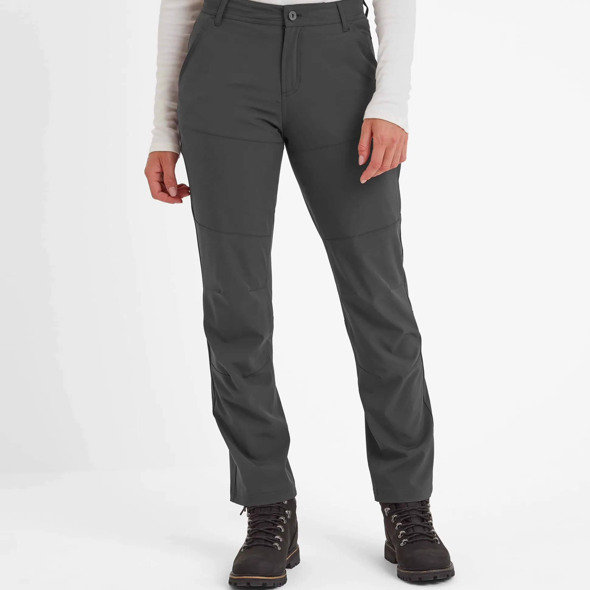 Denver Womens Walking Trousers Short - Storm
