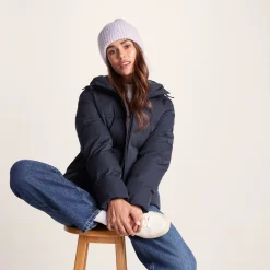 Dina Womens Shower Resistant Insulated Jacket - Dark Indigo