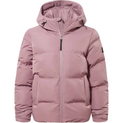 Dina Womens Shower Resistant Insulated Jacket - Mauve