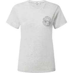 District Womens 100% Cotton Supersoft T-Shirt - Ice Grey Marl