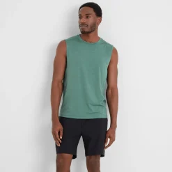 Drutt Mens Tech Vest - Seafoam Green Marl
