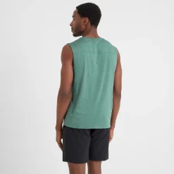 Drutt Mens Tech Vest - Seafoam Green Marl