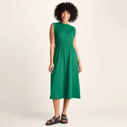 Ebony Womens Supersoft Dress - Green