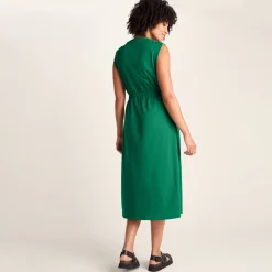 Ebony Womens Supersoft Dress - Green