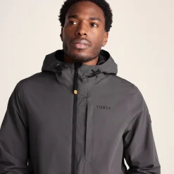 Ellon Mens Waterproof Jacket - Black/Deep Slate
