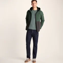 Ellon Mens Waterproof Jacket - Deep Slate/Light Forest
