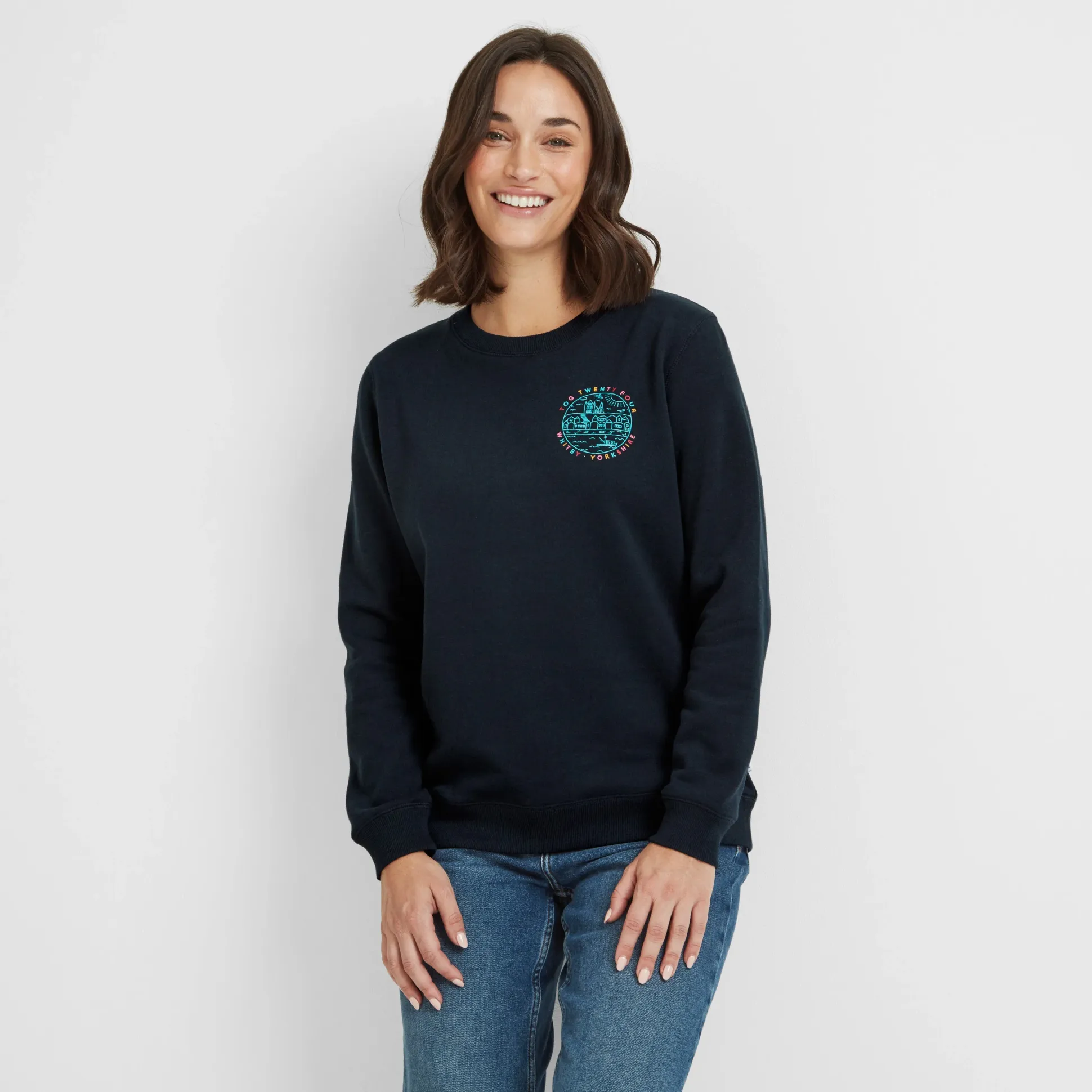 Esk Womens Supersoft Sweatshirt - Dark Indigo