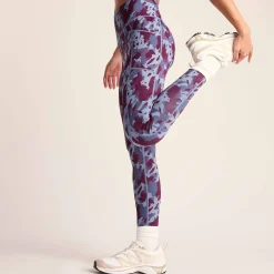Farby Womens Breathable Performance Leggings - Smokey Blue Print