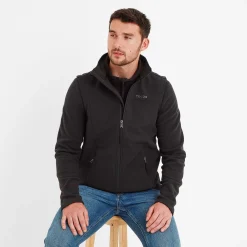 Feizor Mens Shower Resistant Softshell Gilet - Black