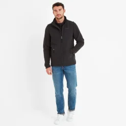 Feizor Mens Shower Resistant Softshell Gilet - Black