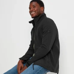 Feizor Mens Shower Resistant Softshell Jacket - Black