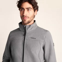 Feizor Mens Shower Resistant Softshell Jacket - Dark Grey Marl