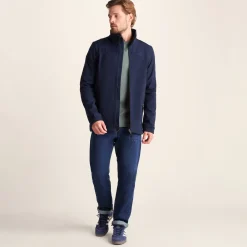 Feizor Mens Shower Resistant Softshell Jacket - Navy