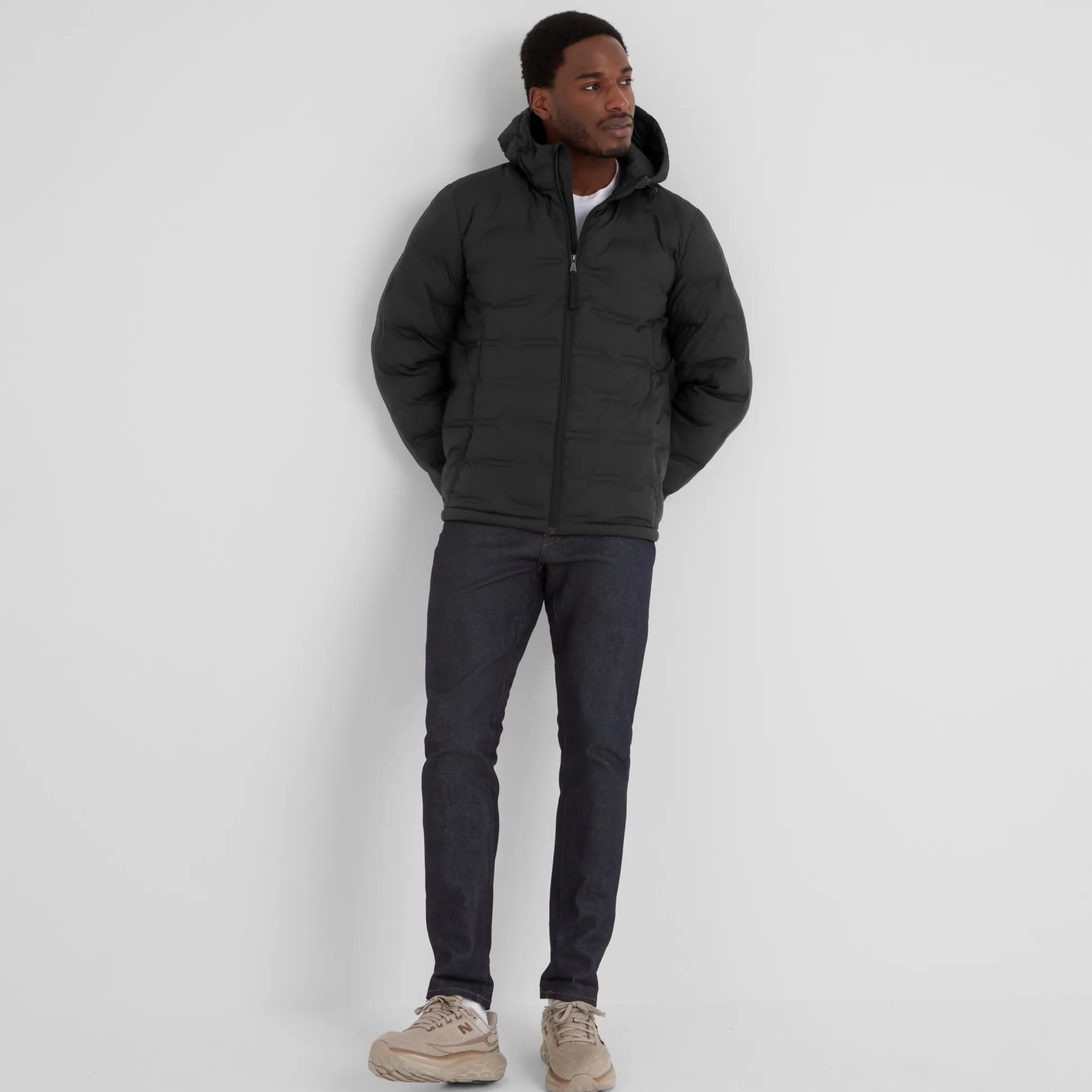 Fender Mens Shower Resistant Insulated Jacket - Black