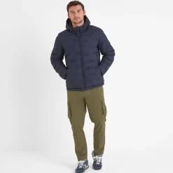 Fender Mens Shower Resistant Insulated Jacket - Dark Indigo