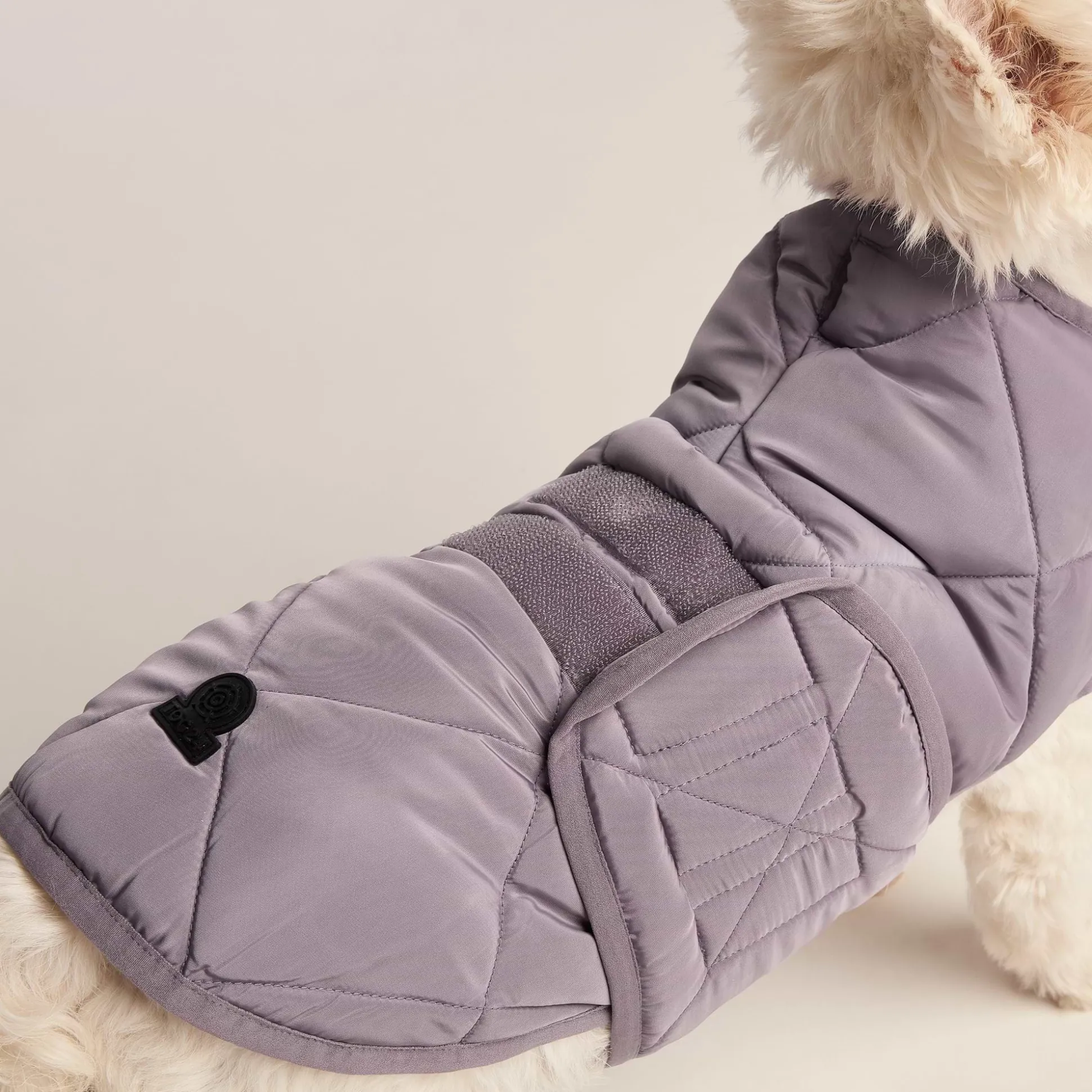 Fido Padded Dog Coat S - Dusky Lilac