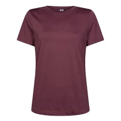 Florrie Womens Performance T-Shirt - Black Raspberry