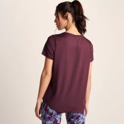 Florrie Womens Performance T-Shirt - Black Raspberry