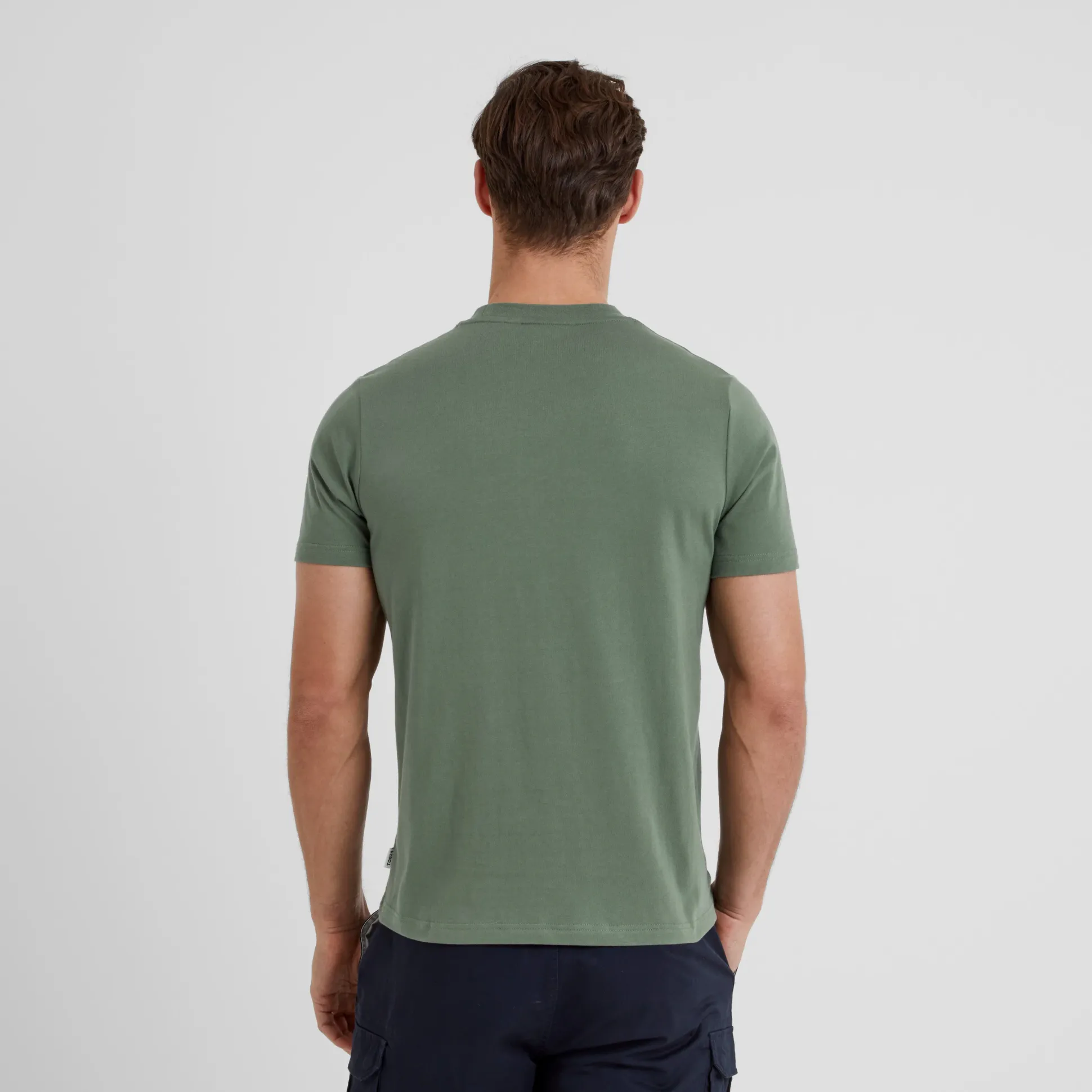Foran Mens 100% Cotton Supersoft T-Shirt - Light Forest