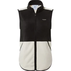 Fordley Womens Microfleece Gilet - Black/Vanilla