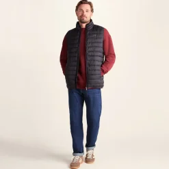 Gibson Mens Insulated Padded Gilet - Black