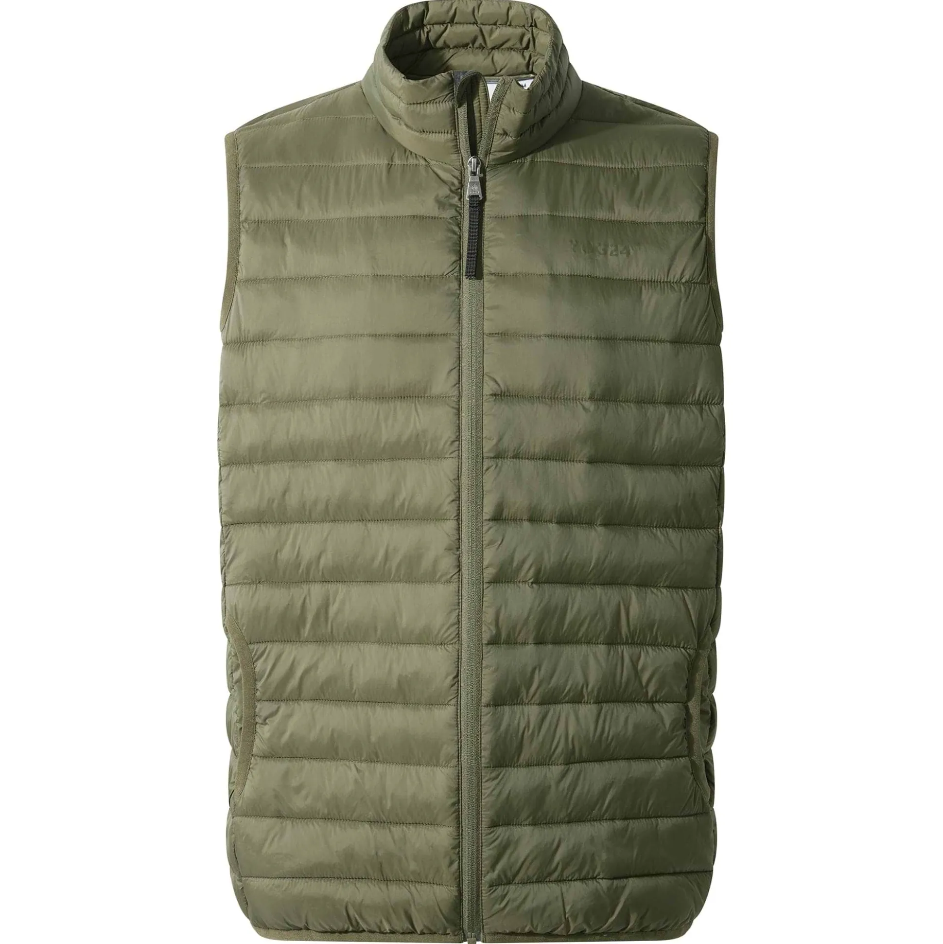 Gibson Mens Insulated Padded Gilet - Khaki