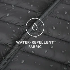 Gibson Mens Insulated Padded Jacket - Black