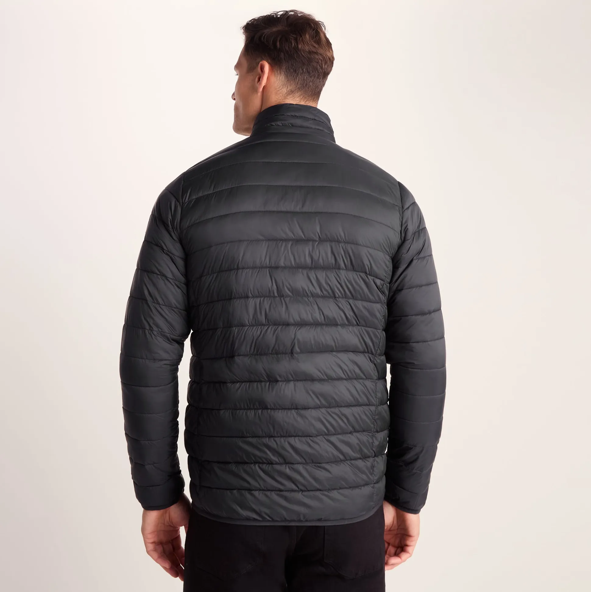 Gibson Mens Insulated Padded Jacket - Black
