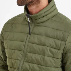 Gibson Mens Insulated Padded Jacket - Khaki