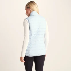 Gibson Womens Insulated Padded Gilet - Ice Blue