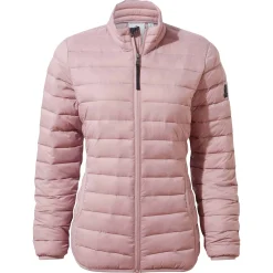 Gibson Womens Insulated Padded Jacket - Faded Pink