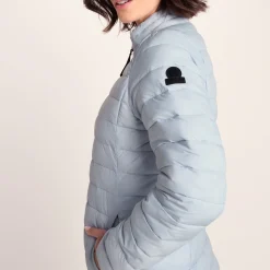 Gibson Womens Insulated Padded Jacket - Ice Blue