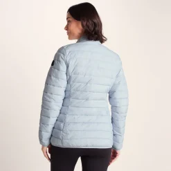Gibson Womens Insulated Padded Jacket - Ice Blue