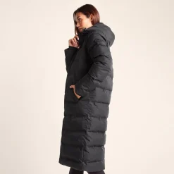 Glaston Womens Shower Resistant Insulated Parka - Black
