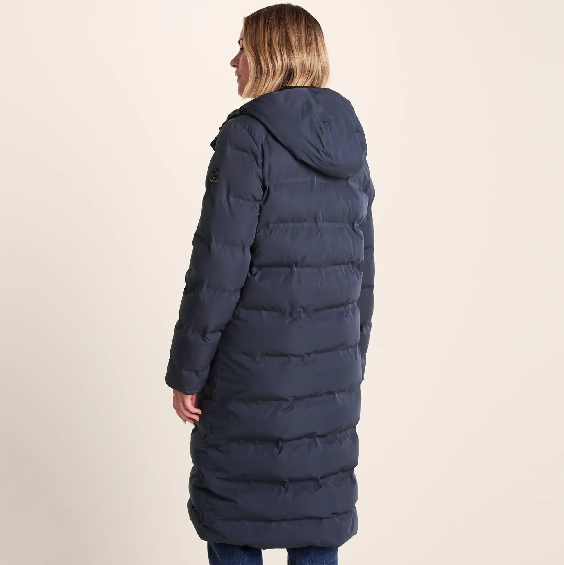 Glaston Womens Shower Resistant Insulated Parka - Dark Indigo