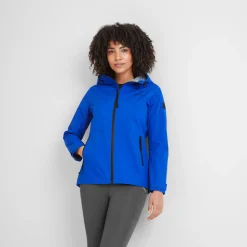 Glyder Womens Performance Waterproof Jacket - Ultra-Marine Blue