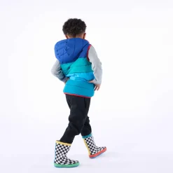 Gotland Kids Shaun the Sheep Gilet - Space Blue