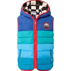 Gotland Kids Shaun the Sheep Gilet - Space Blue