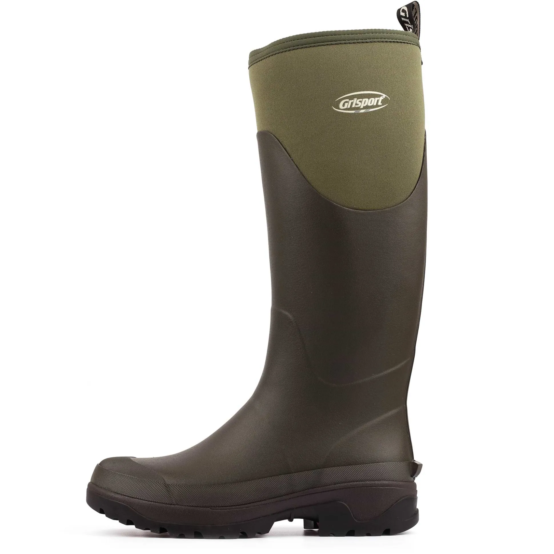 Grisport Mudmaster Premium Unisex Neoprene Wellington - Green