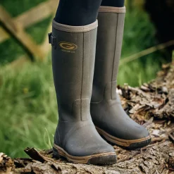 Grubs Boots Highline Unisex Wellies - Brown
