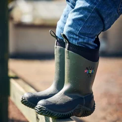 Grubs Boots Muddies Icicle Wellies Kids - Grey