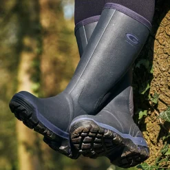 Grubs Boots Rainline Wellies Womens - Blue