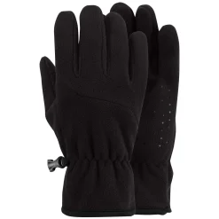 Gust Windproof Fleece Gloves - Black