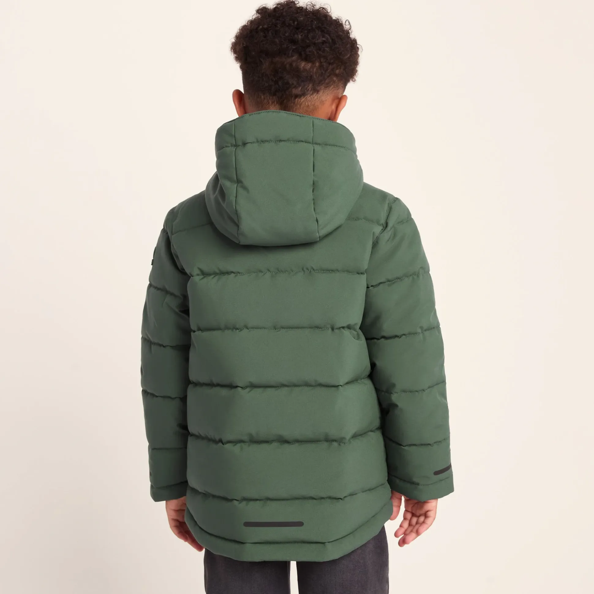 Harecroft Kids Padded Jacket - Dark Fern