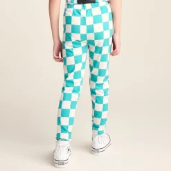 Harri Kids Shaun the Sheep Legging - Spearmint Woolly Checkerboard